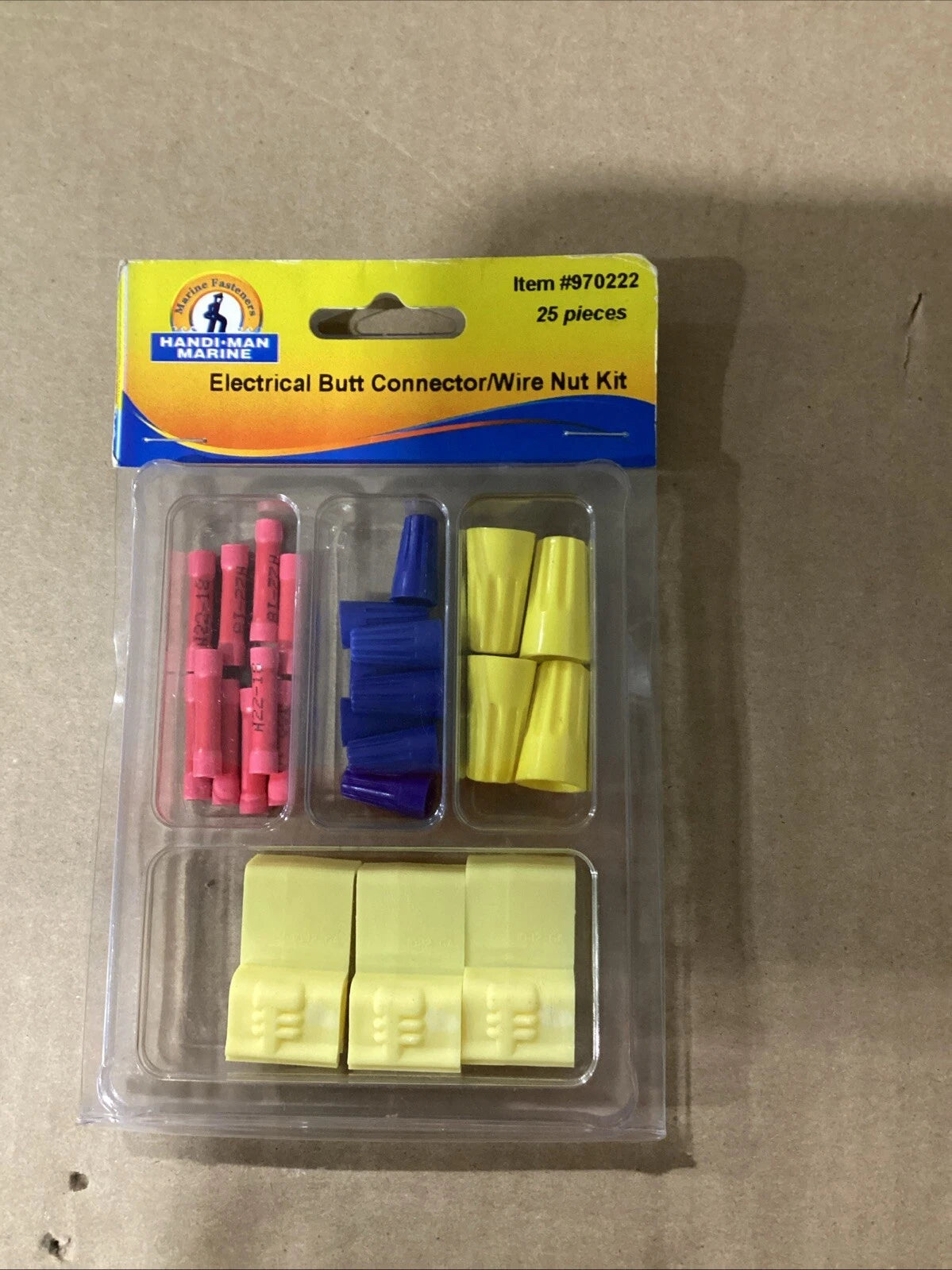 25-Piece Butt & Wire Connector Kit 970222 for Automotive Use