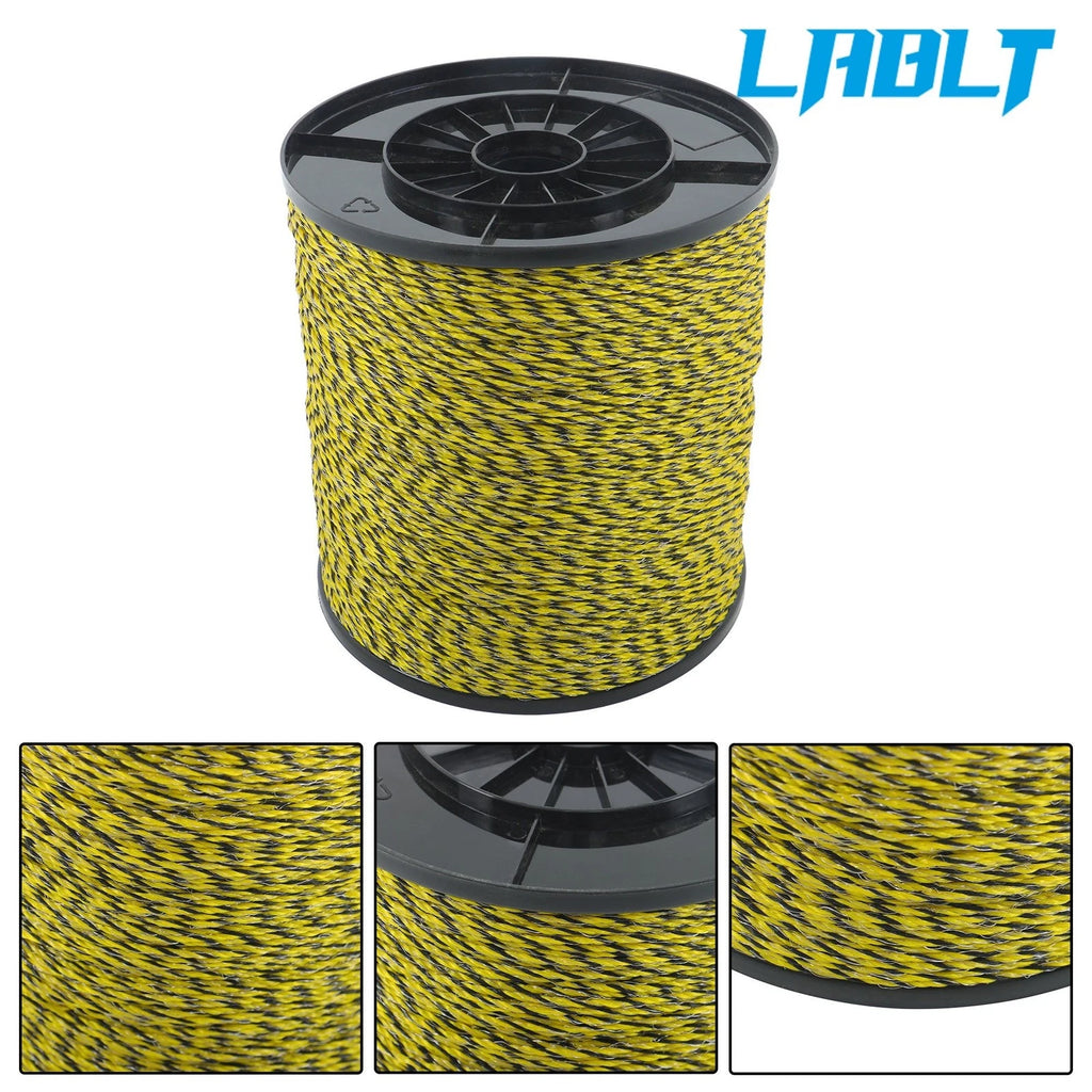3280 Feet Electric Fence Poly Wire 1/8 Inch Diameter