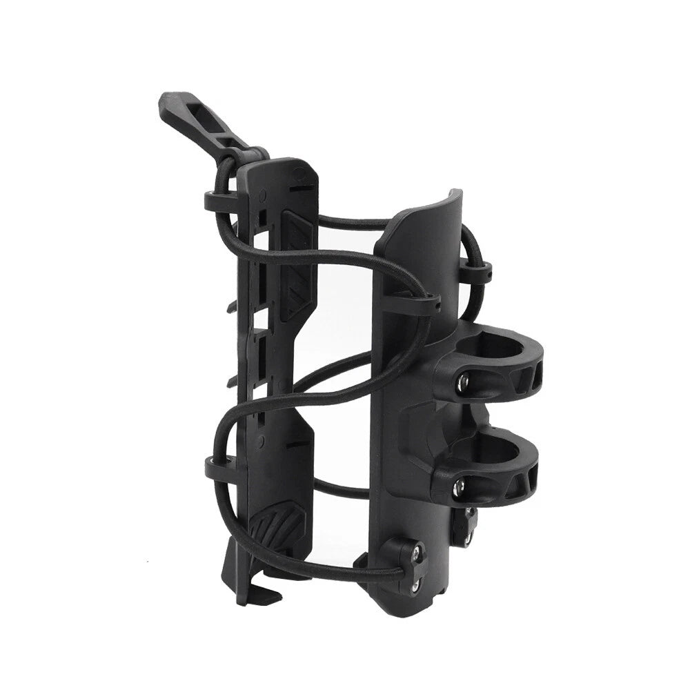 Adjustable Elastic Water Cup Bottle Holder for Motorcycle (Fits 25mm Crash Bar)