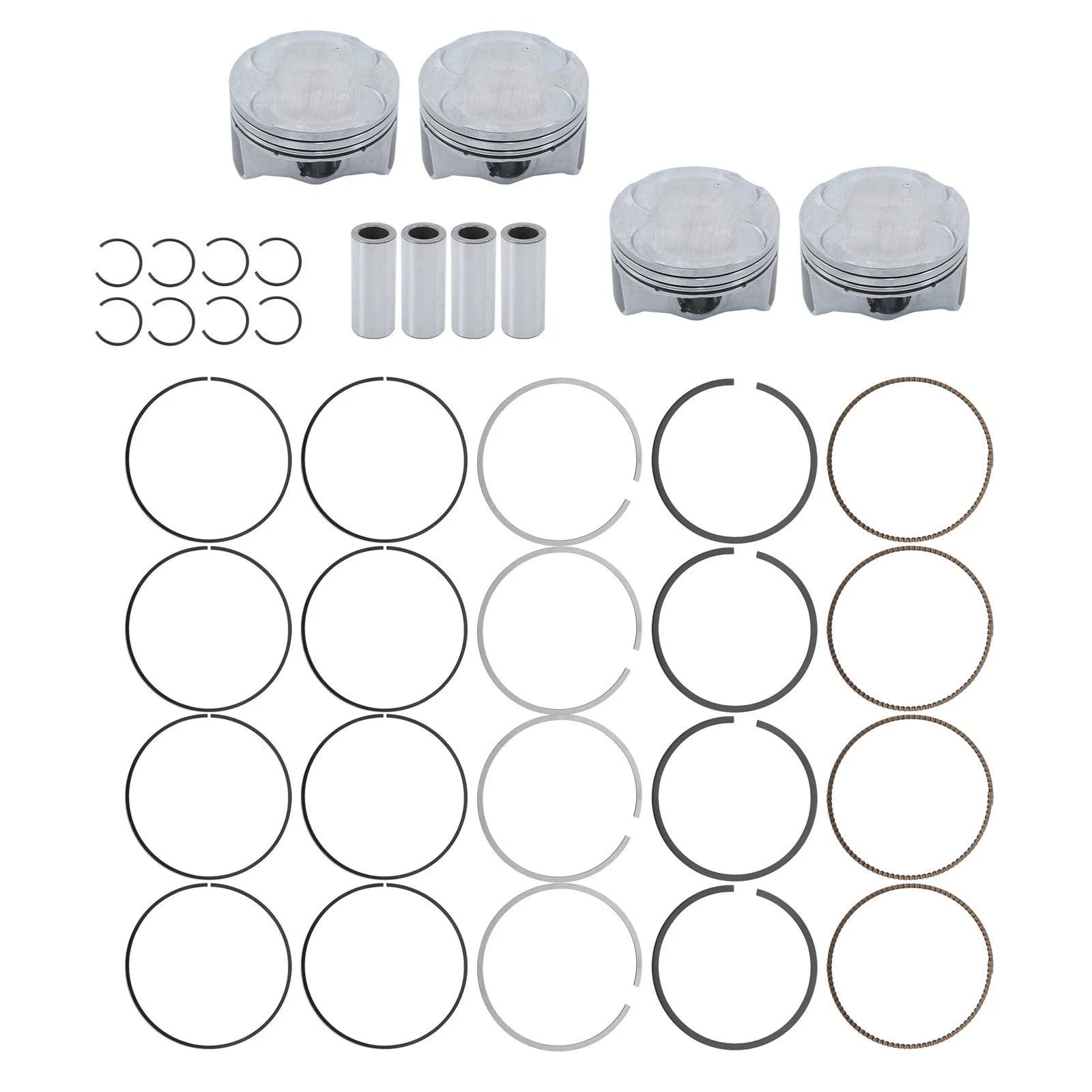Piston & Piston Ring Set for Hyundai Elantra (2011–2016)
