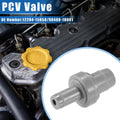 PCV Valve Replacement for Toyota Corolla (1993–1997) Durable Plastic Gray