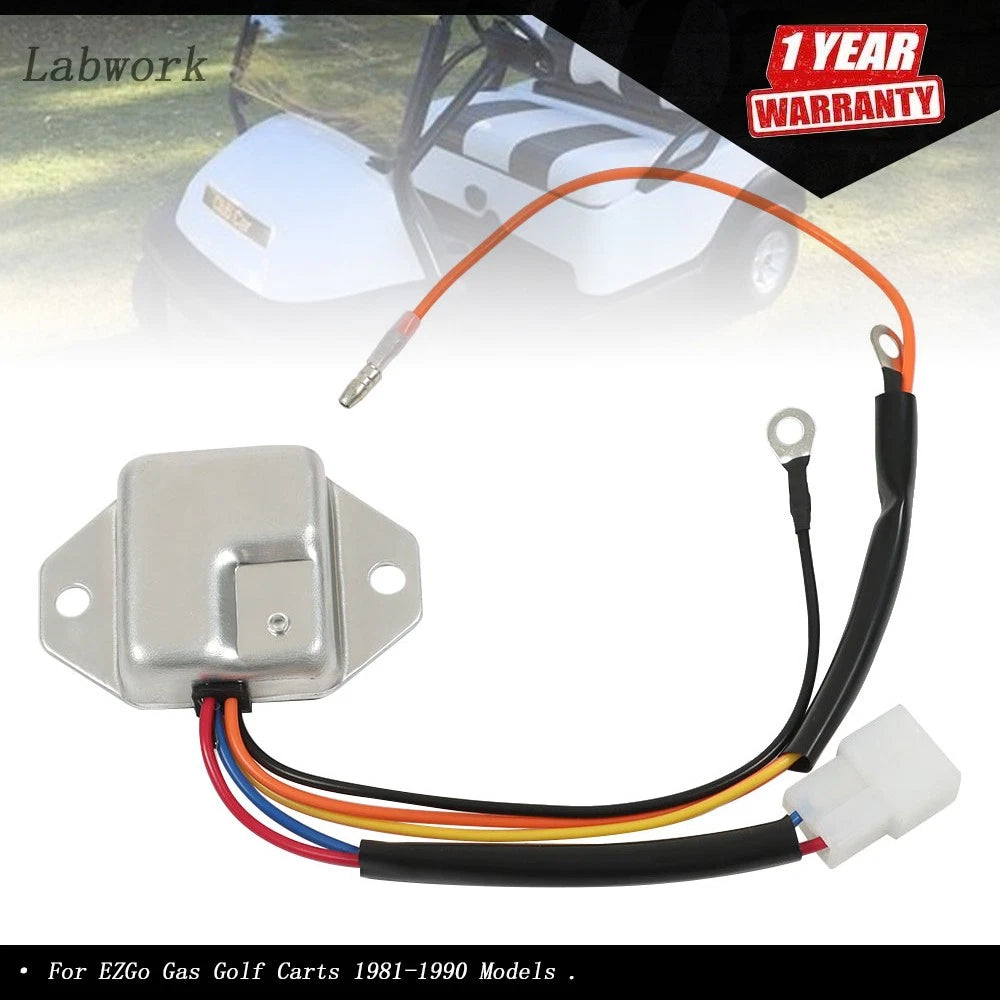 Set of 2 Engine Ignitor Assemblies for E-Z-GO Gas Golf Cart (1981–1990) 19627-G1