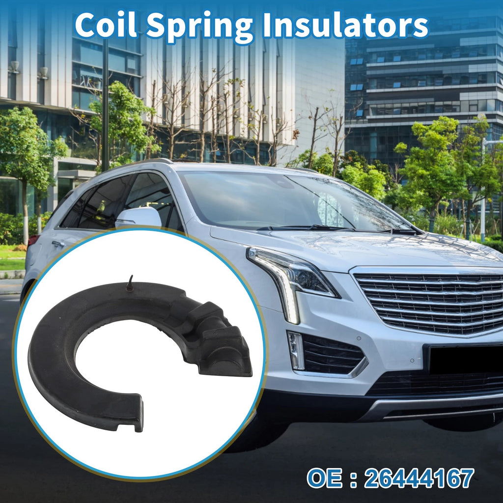Lower Coil Spring Insulator Rubber 1 Pc for Cadillac XT5 (2017–2019)
