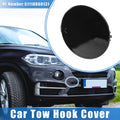 Front Right Tow Hook Eye Cover Cap Replacement for BMW X5 (2016–2018) Black
