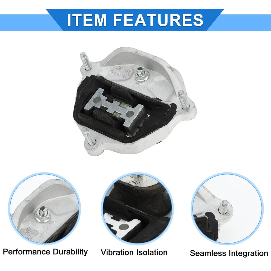 Engine Motor Mount for Audi A4 A5 A6 S4 S5 Q5 (2008–2020)