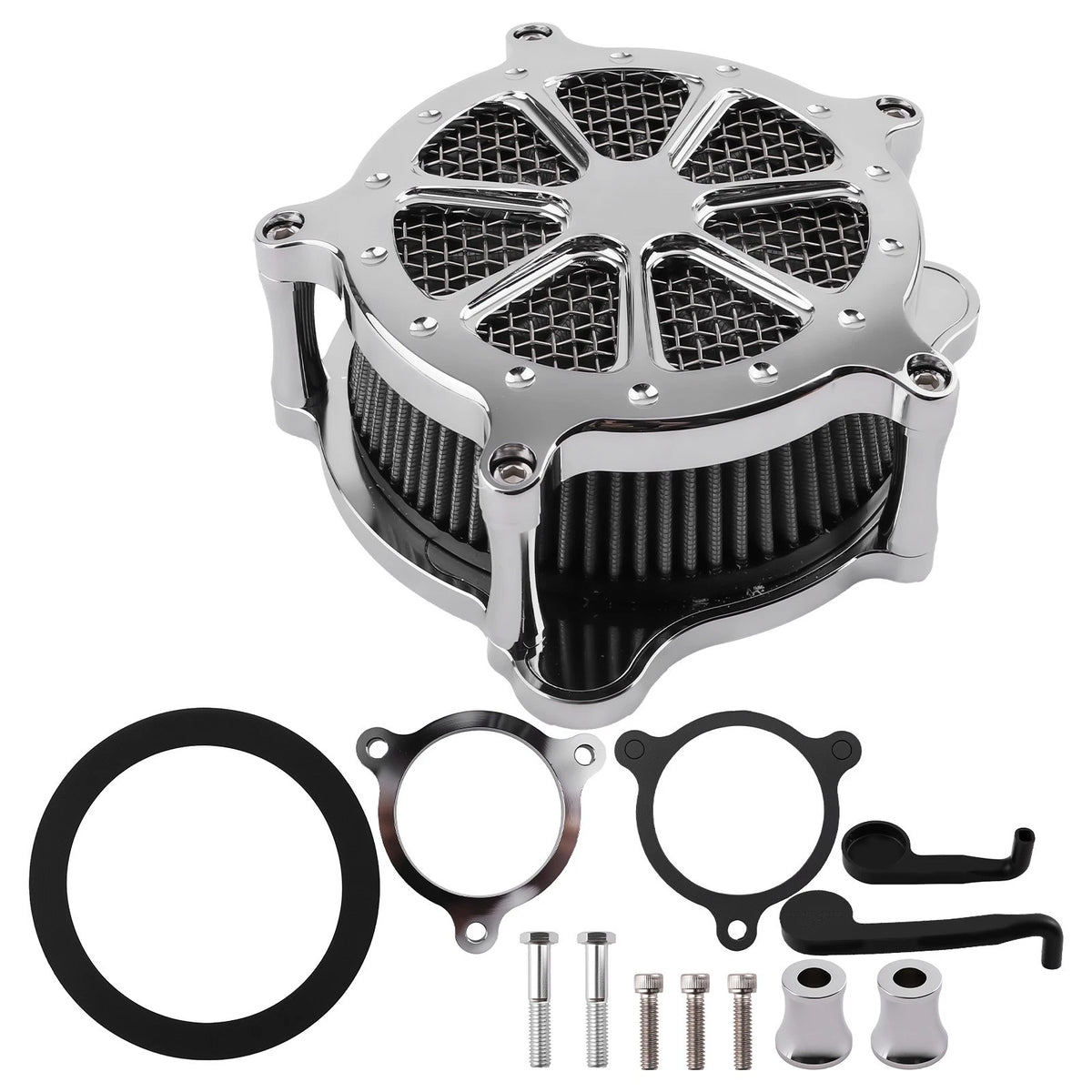 Air Cleaner Intake Filter for Harley Softail Touring Road King Street Glide