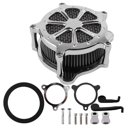 Air Cleaner Intake Filter for Harley Softail Touring Road King Street Glide