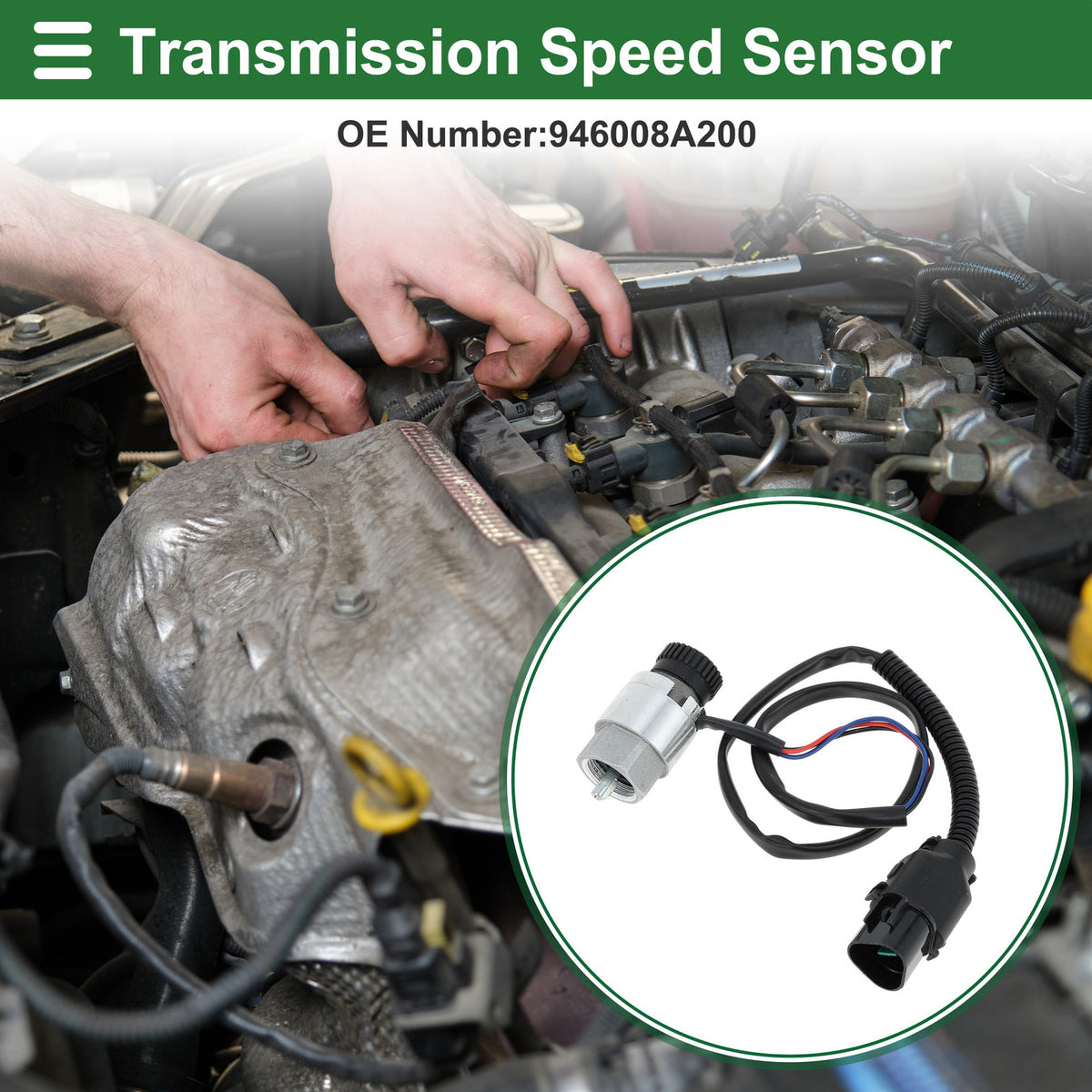 Transmission Speedometer Sensor for Hyundai HD1000 (2002–2010)