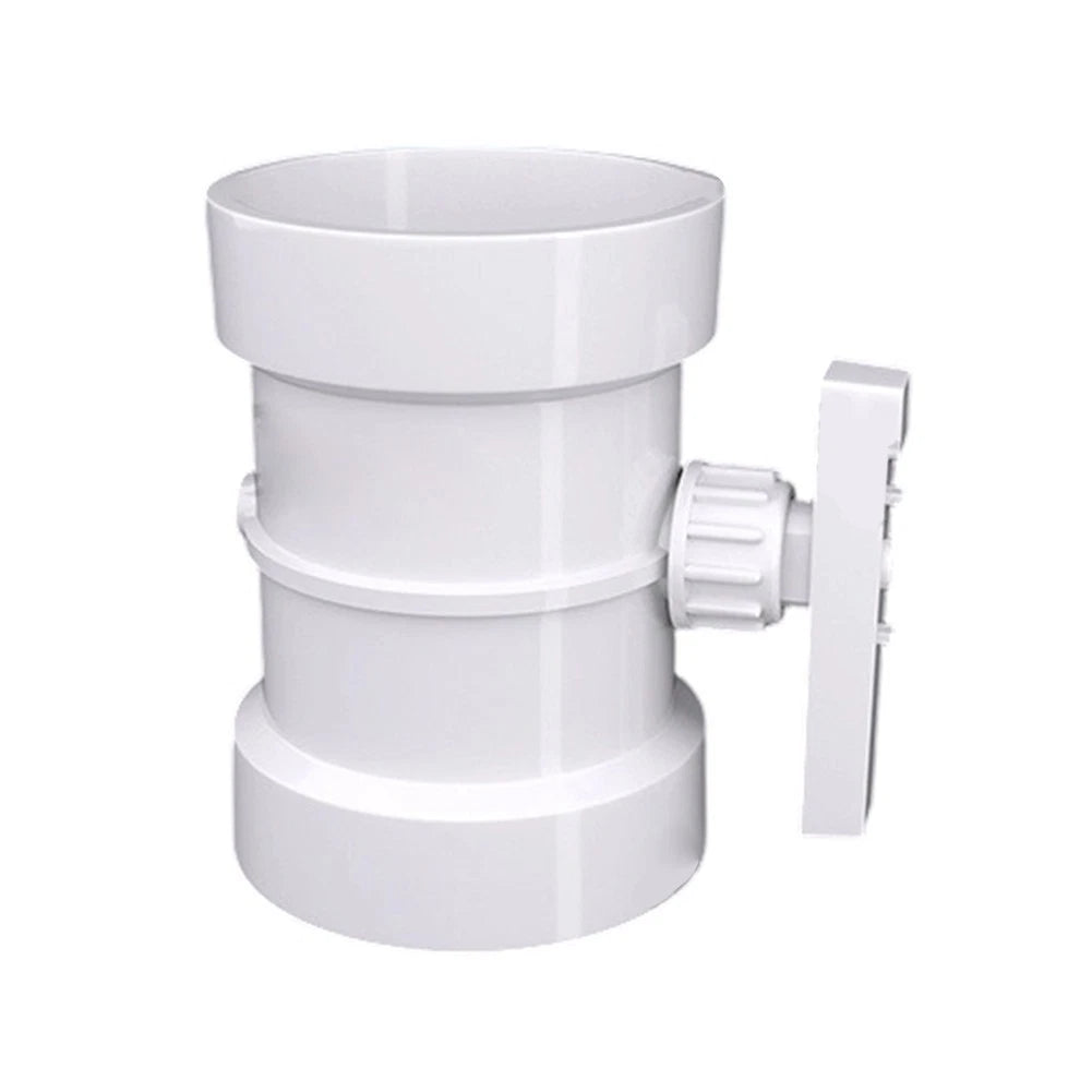 Duct Airflow Regulator Valve for PVC Ventilation Systems (HVAC Grow Rooms)