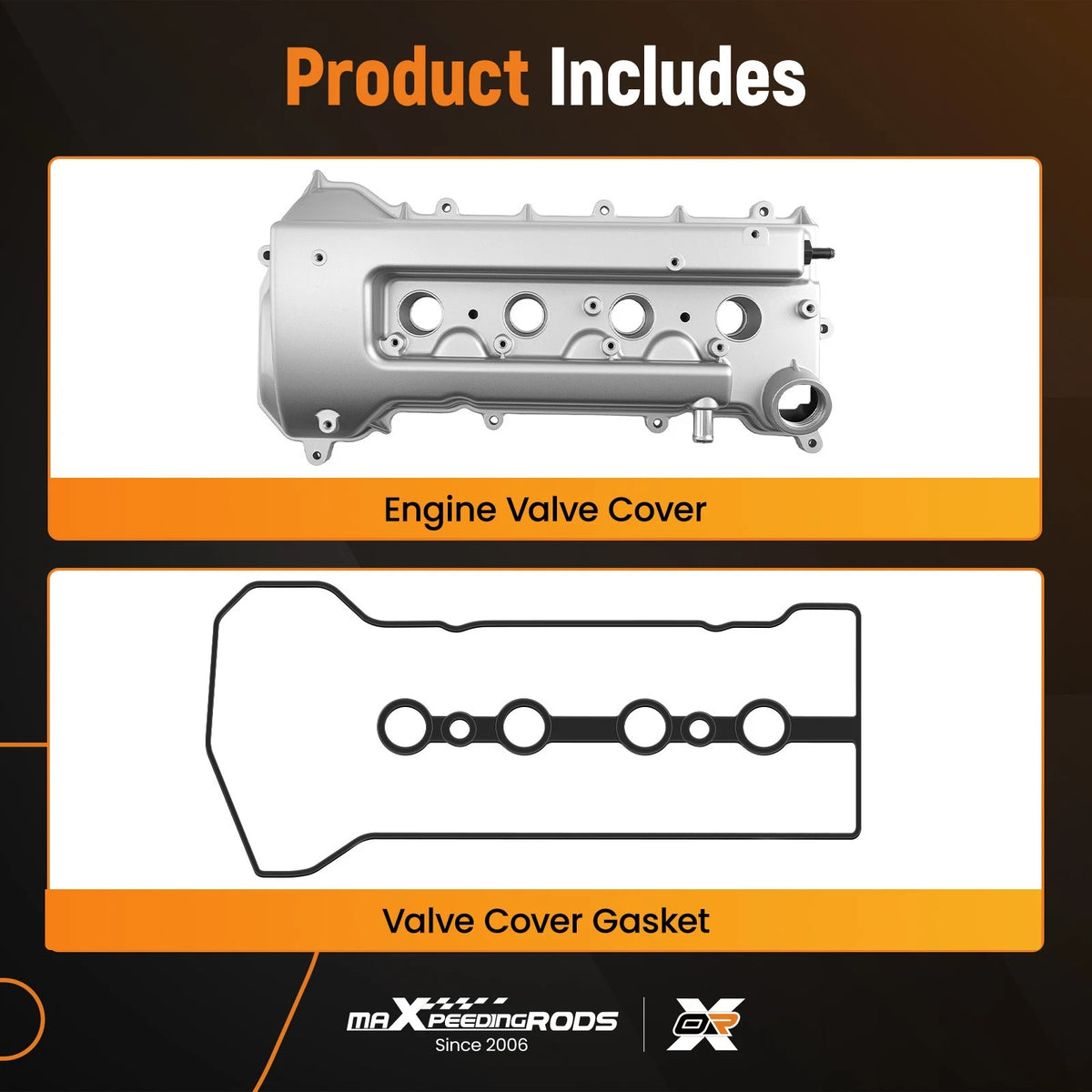 Cylinder Head Cover Set for Toyota Corolla Matrix (2003–2008) 11201-22060