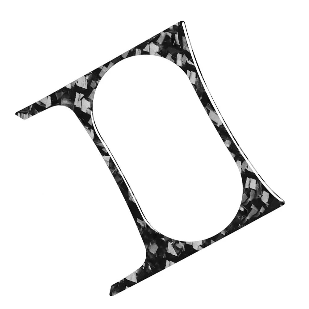 Forged Pattern Center Console Water Cup Holder Panel Cover Trim For Audi Q5 SQ5