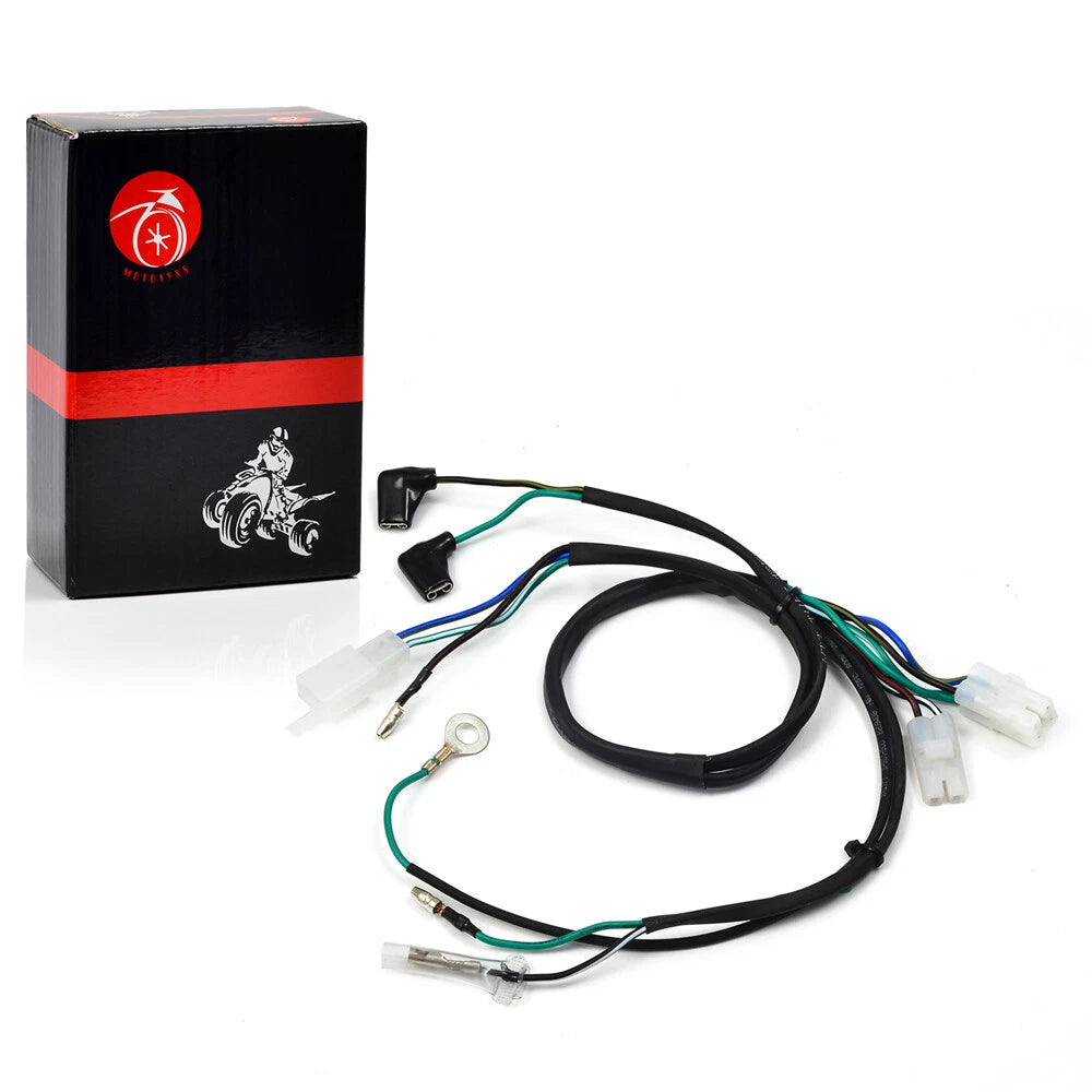 Drag Wiring Harness for Honda FourTrax 250 TRX250R 1986–1988