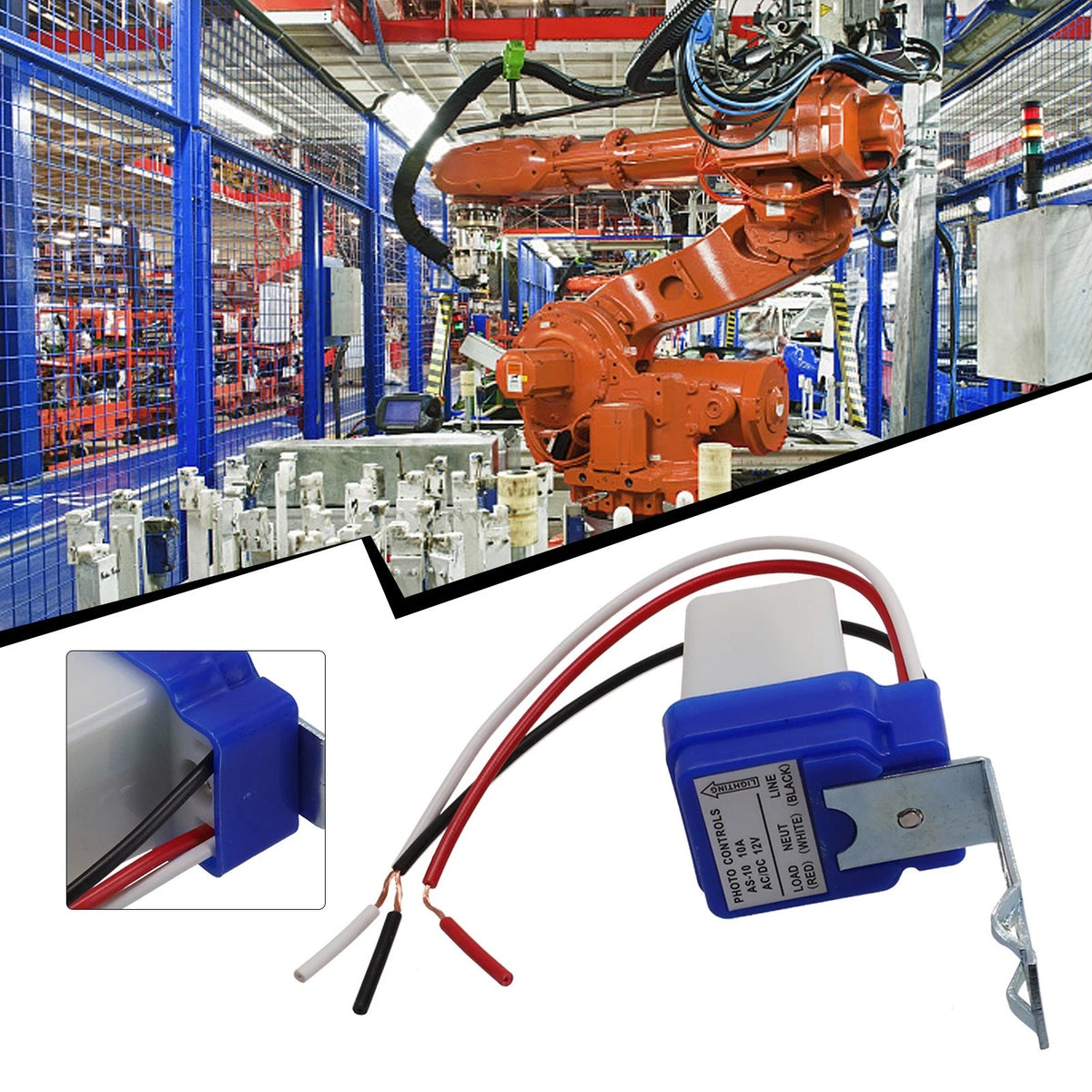 Photocell Sensor Switch for Automobile (220V 24V 50-60Hz)