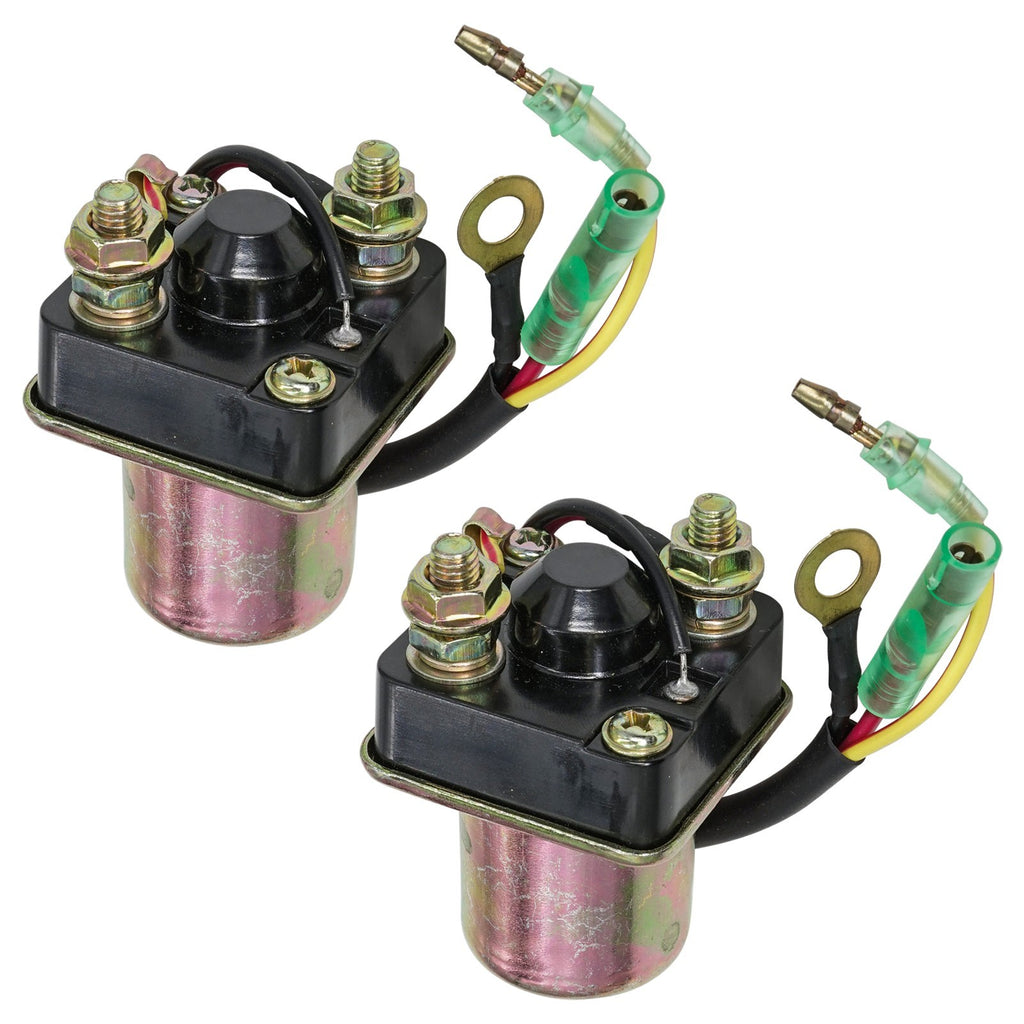 2x Starter Solenoid Relays Replacement for Kawasaki TS 650 (1989–1996)