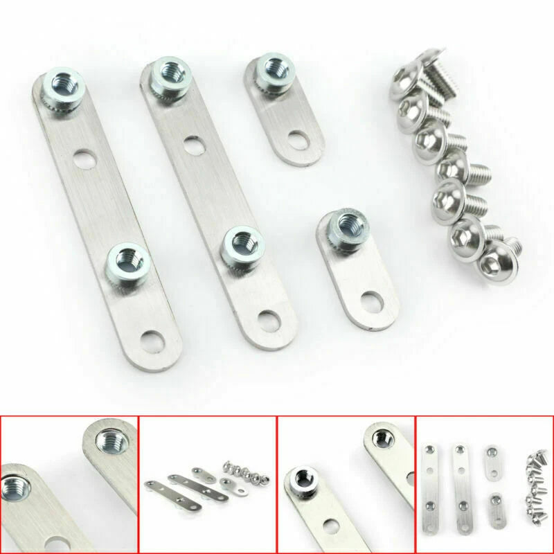 Stainless Steel Front Fender Riser Kit for Honda CRF 1000L Africa Twin (2016–2018)