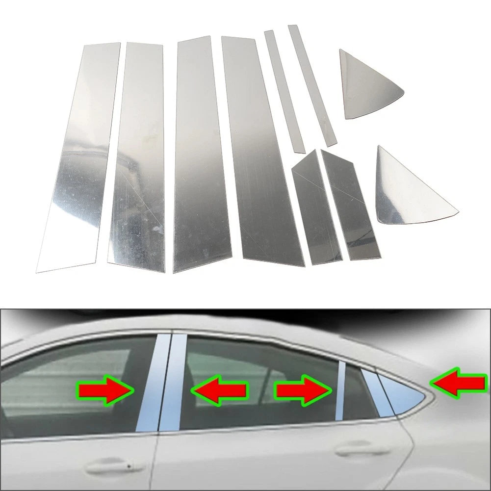 Pillar Posts Door Side Window Cover Trim for Mazda 6 (2009–2013)