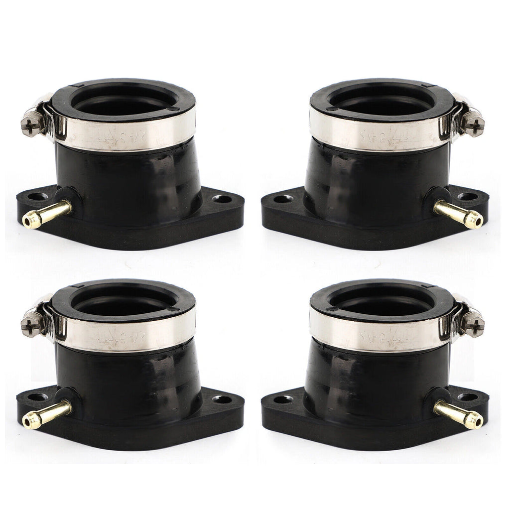 Set of 4 Carburetor Intake Manifold Boots for Yamaha XJ650 Maxim XJ750 Seca (1981–1983)
