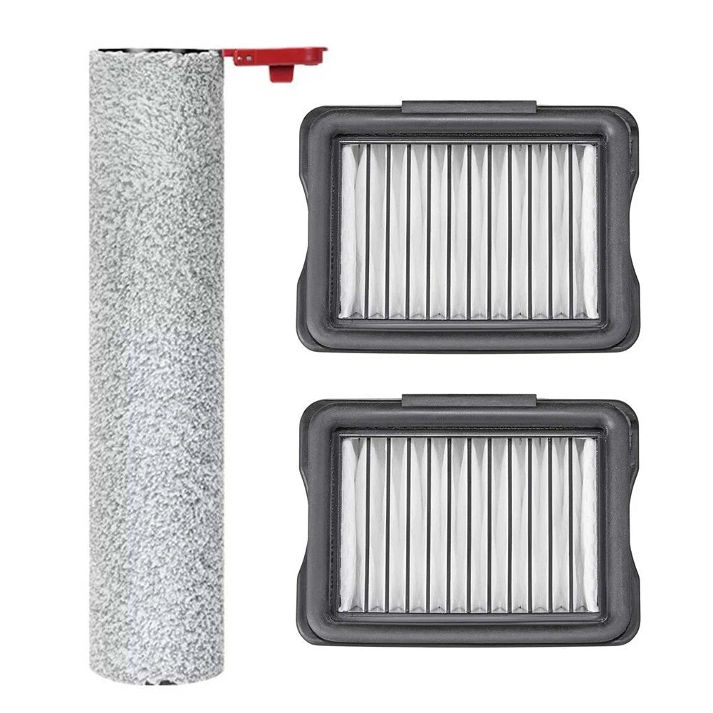 Roller Brush Filter Kit for Wet Dry Vacuum (Direct Replacement)