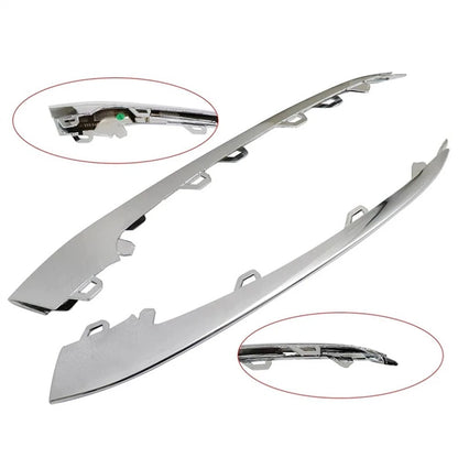 2Pcs Front Bumper Lower Molding Trimg For Mercedes Benz W222 S450/560 2018-2020