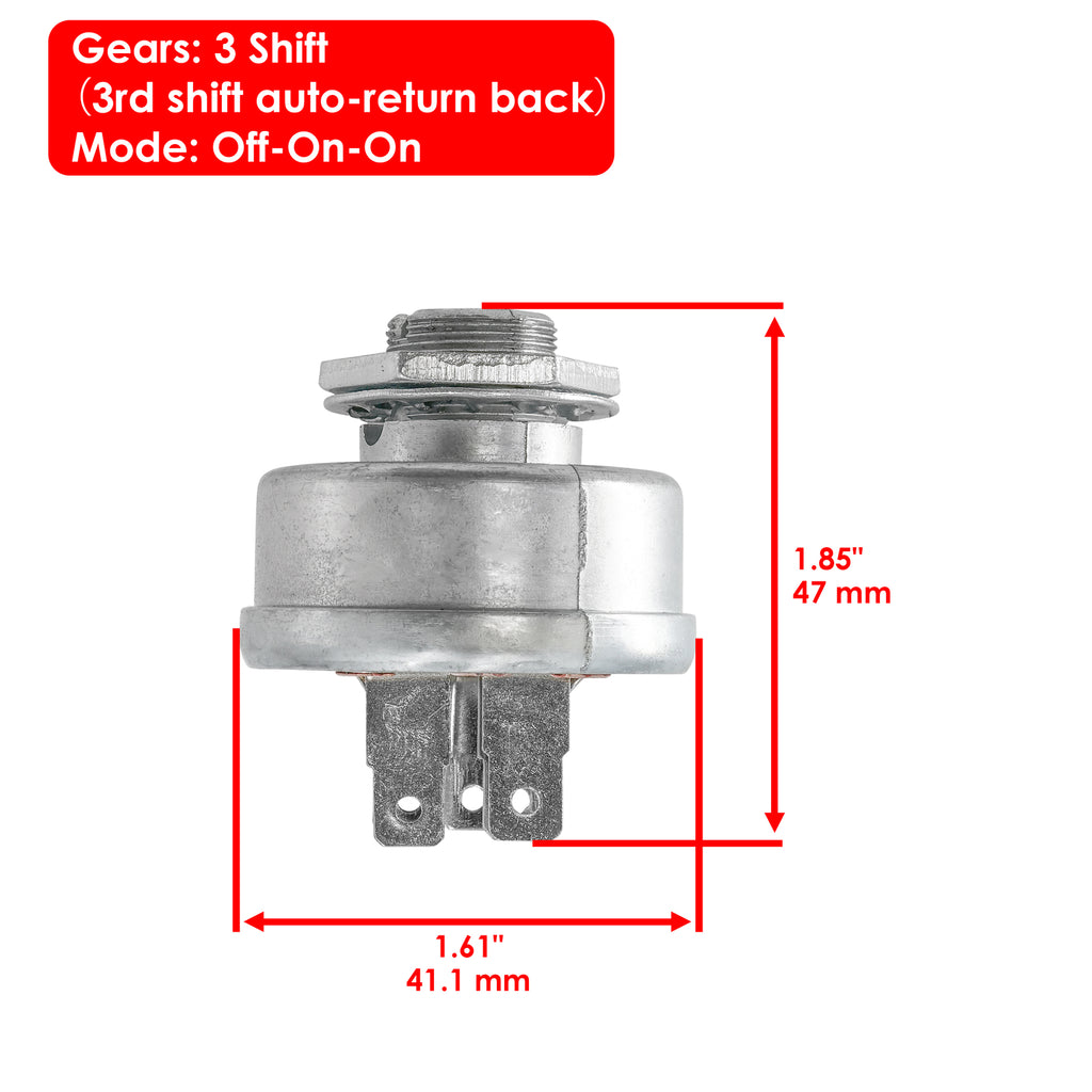 Ignition Switch Replacement for John Deere 210 212 214 216 300 312 (2000–2000)