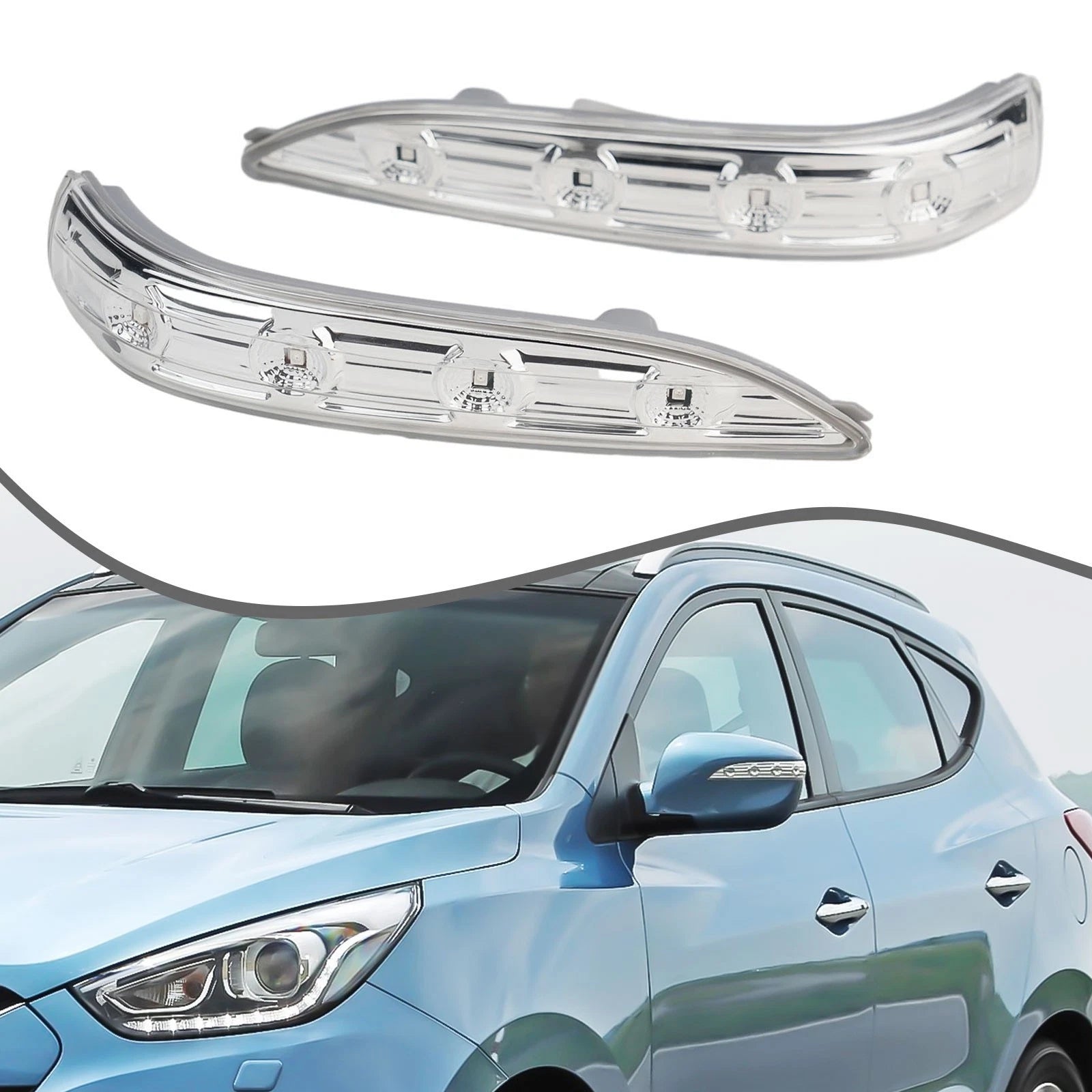 LED Mirror Lights for Car (12V)