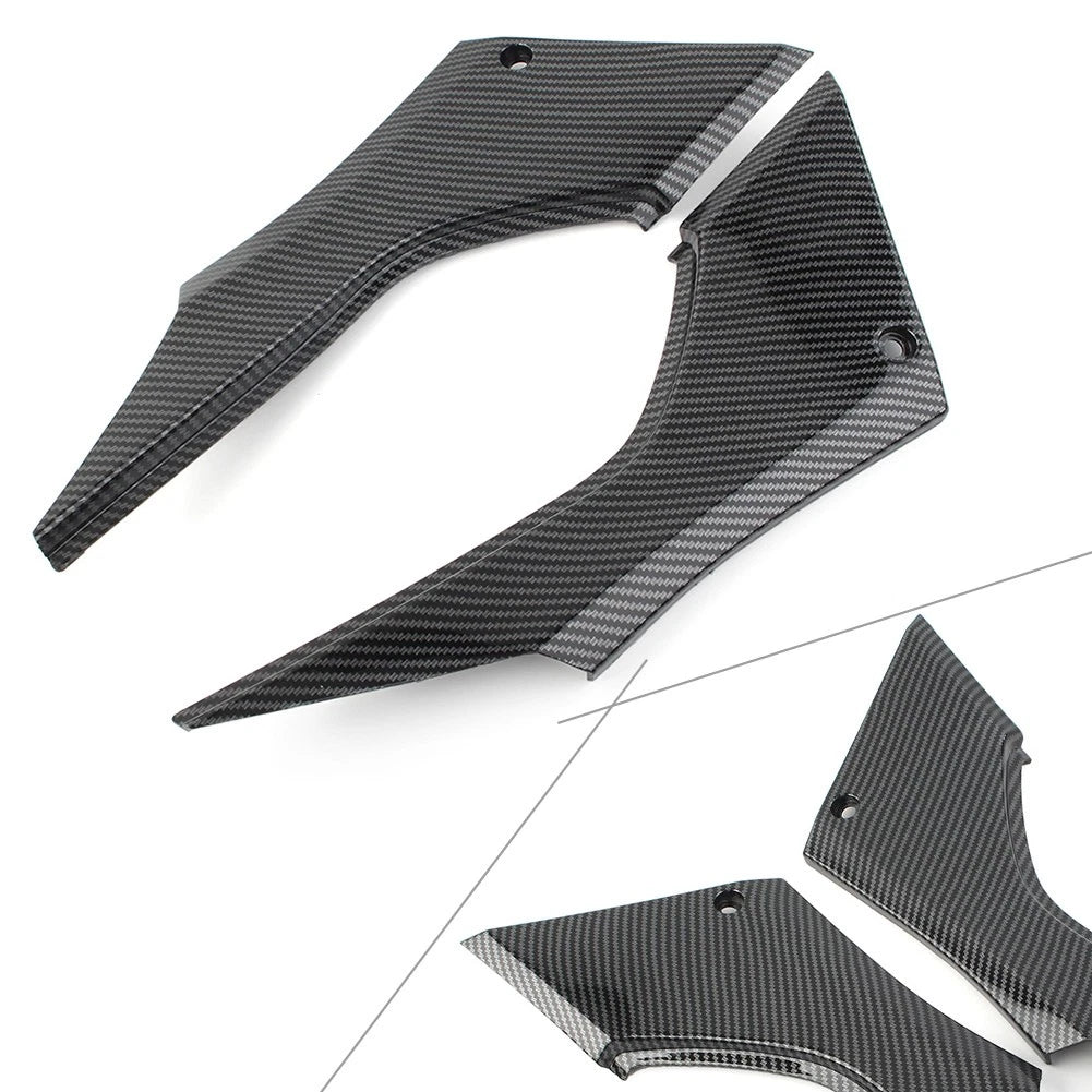 Carbon Fiber Side Seat Fairing Cowl Panel for Kawasaki Ninja 300 (2013–2017)