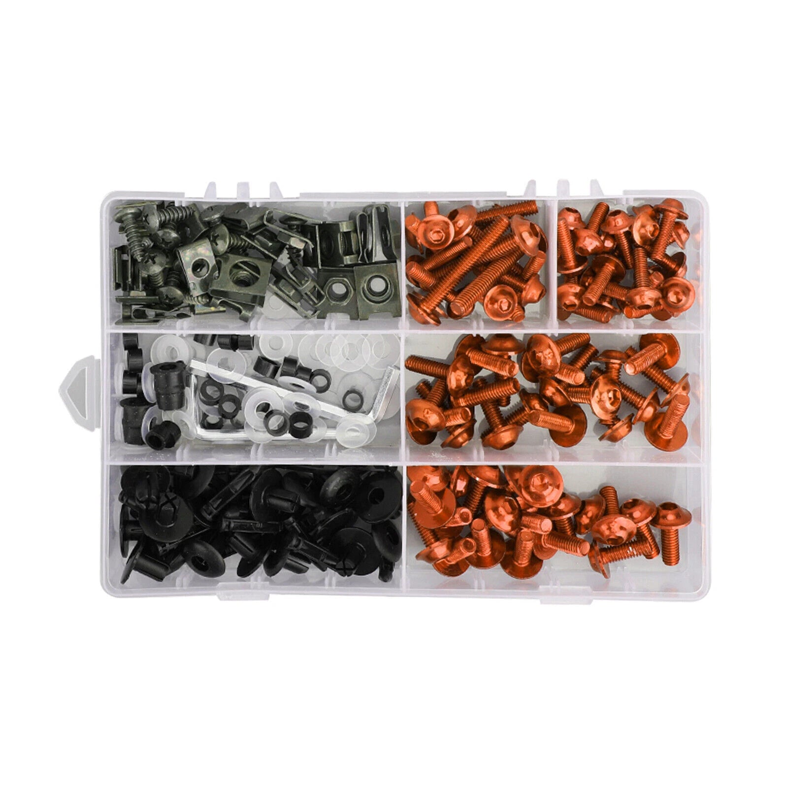 Fairing Bolts Screws Bodywork Kit for Yamaha YZF R6 R1 R3 R25 FZ07 FZ09 (2000–2023)