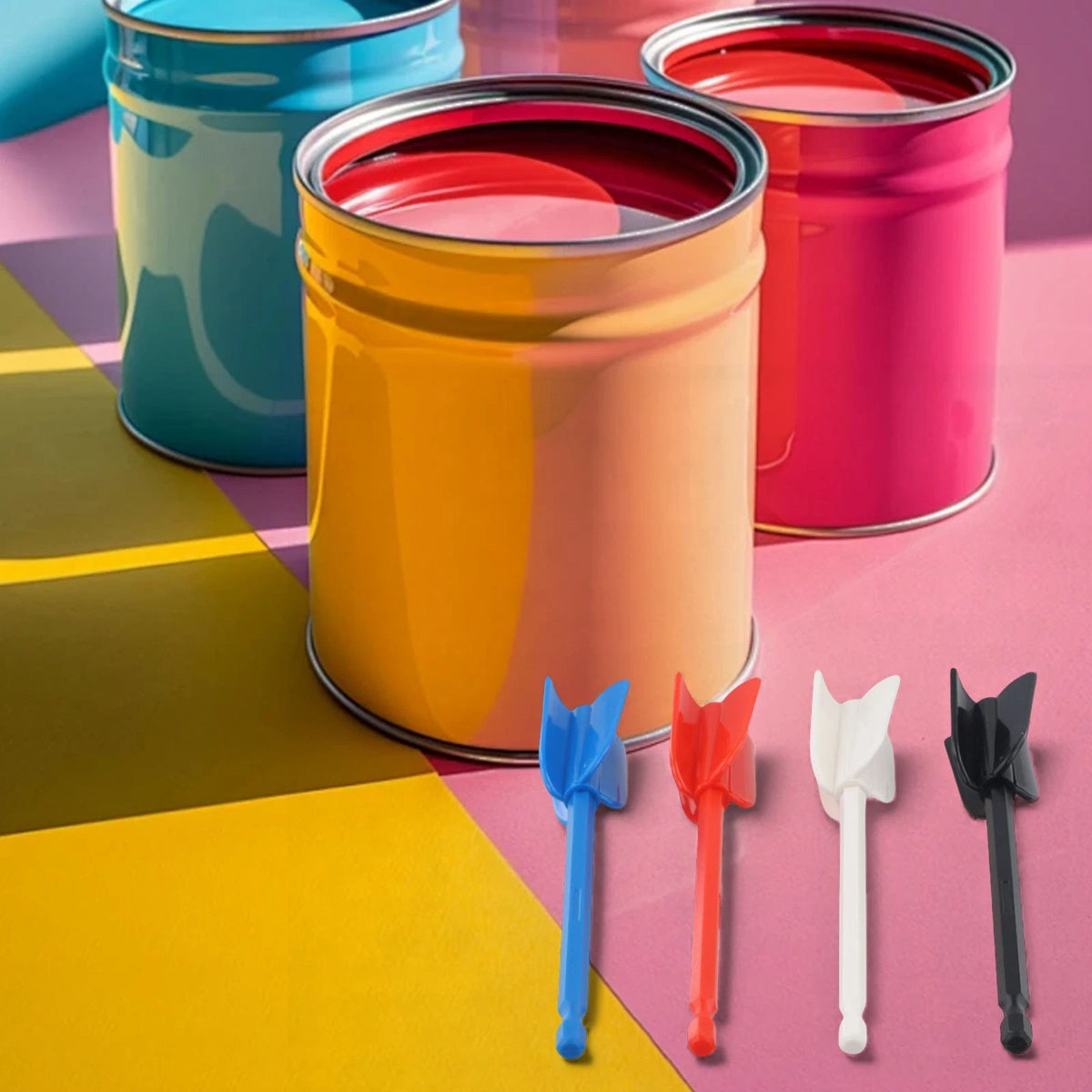 Mixing Drill Paddle for Universal Use (16.5cm x 3.5cm)