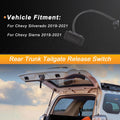 Tailgate Trunk Release Switch Replacement for Chevy Silverado (2019–2021)