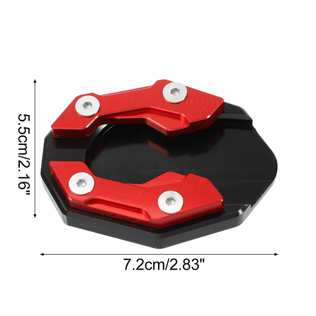 Aluminum Alloy Motorcycle Kickstand Pad Replacement Set for Honda (2018–2024)