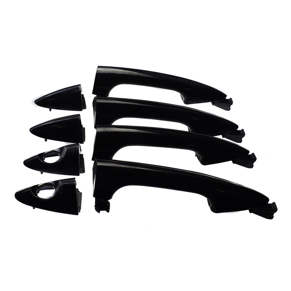 Door Handles for - Black Front and Rear