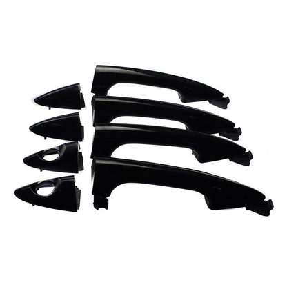 Door Handles for - Black Front and Rear