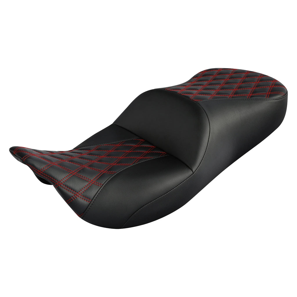 Driver Passenger Seat for Harley Electra Road Glide King (2009–2023) Black