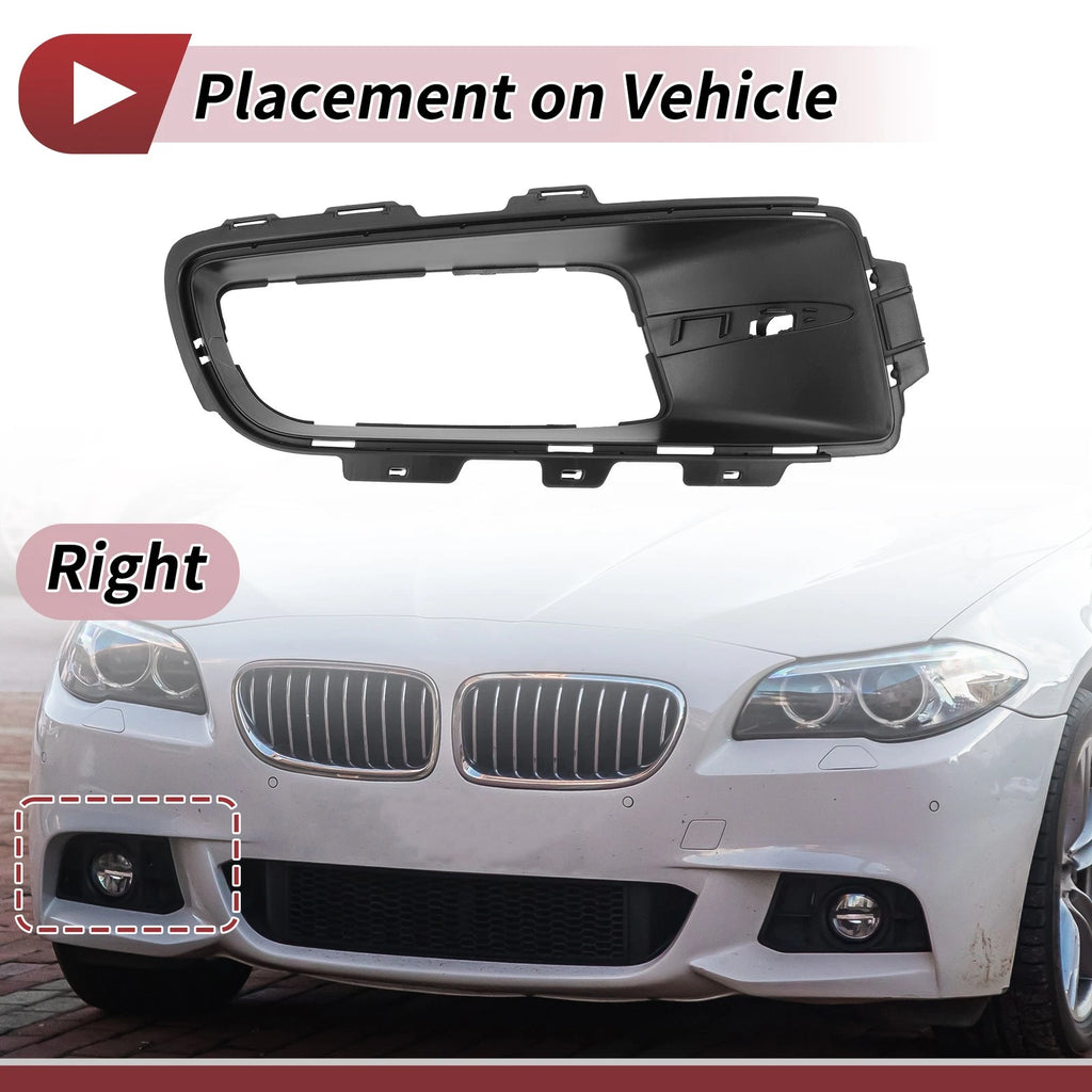 Front Right Fog Light Grill Replacement for BMW X5 (2007–2010)