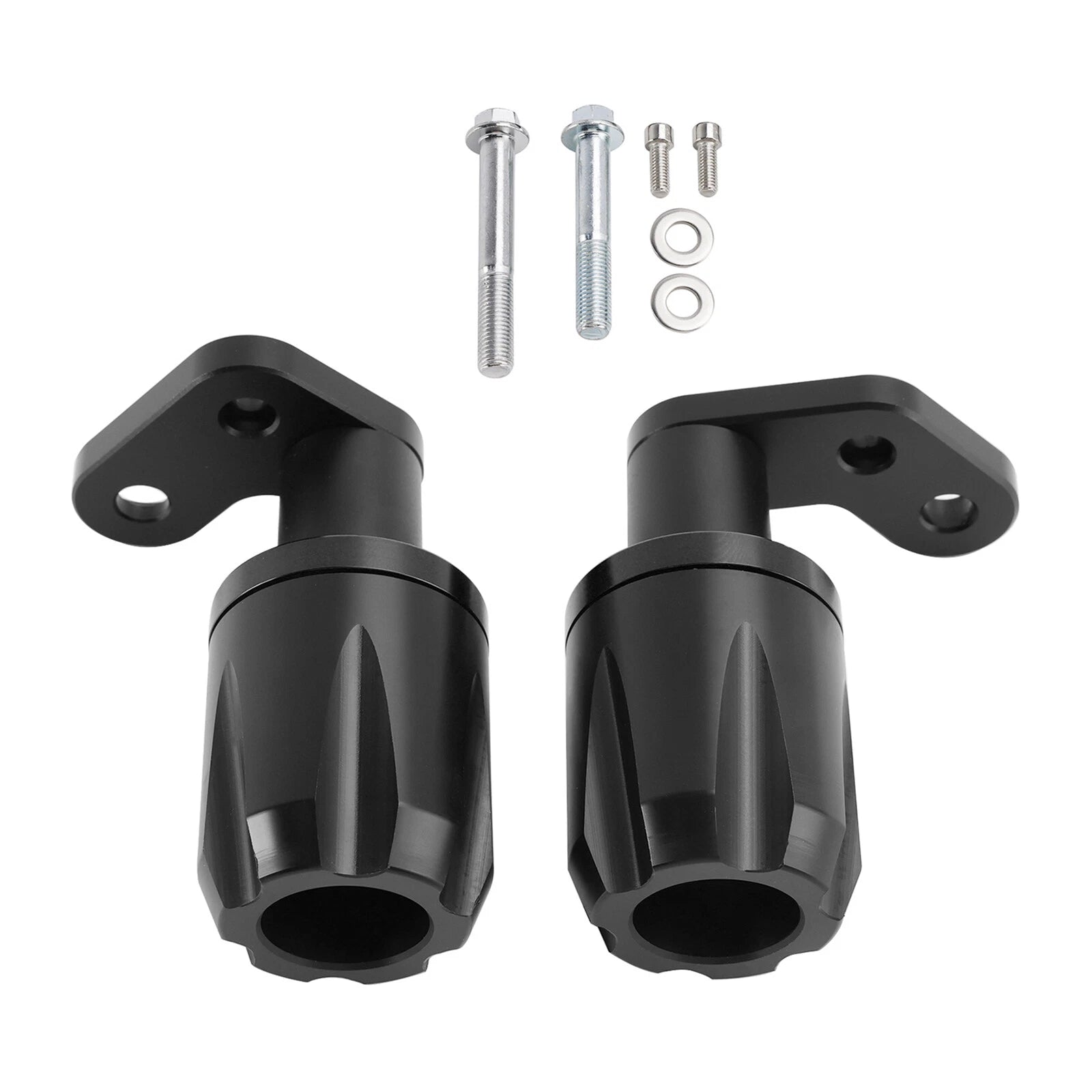 Crash Bobbin Protector Slider for Kawasaki ZX-6R (2024–2025) - Aluminum Black