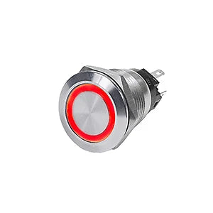 Push Button Switch for Blue Sea 4163 (Off-On, Red, 10A)