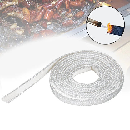 10mm x 3mm Fiberglass Stove Fire Rope for Various Applications
