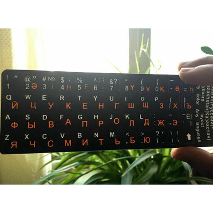 Keyboard Layout Sticker for Russian Standard (Replacement)