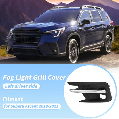 Left Front Bumper Fog Light Cover for Subaru Ascent (2019–2021)