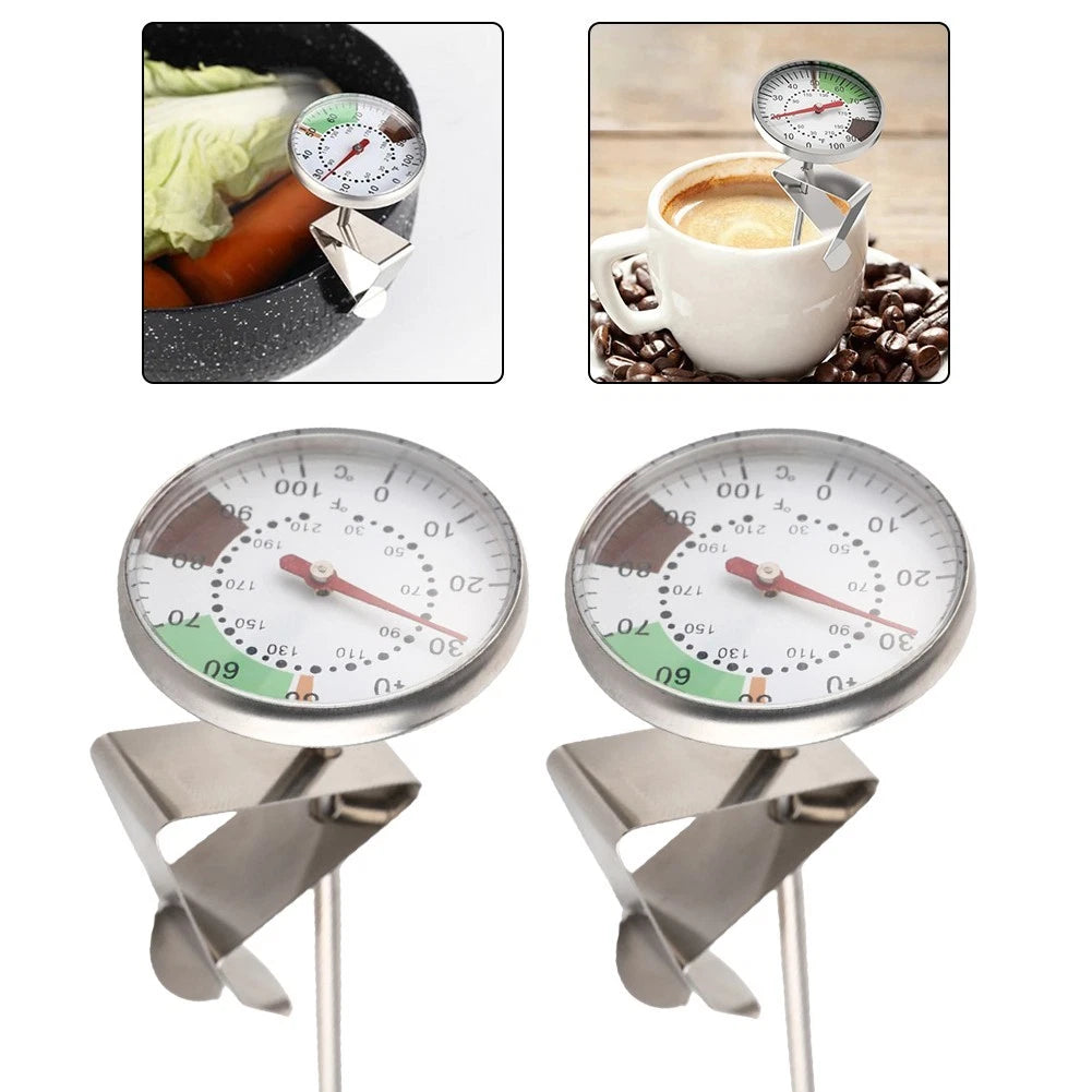 2X Milk Frothing Thermometer for Coffee and Chocolate
