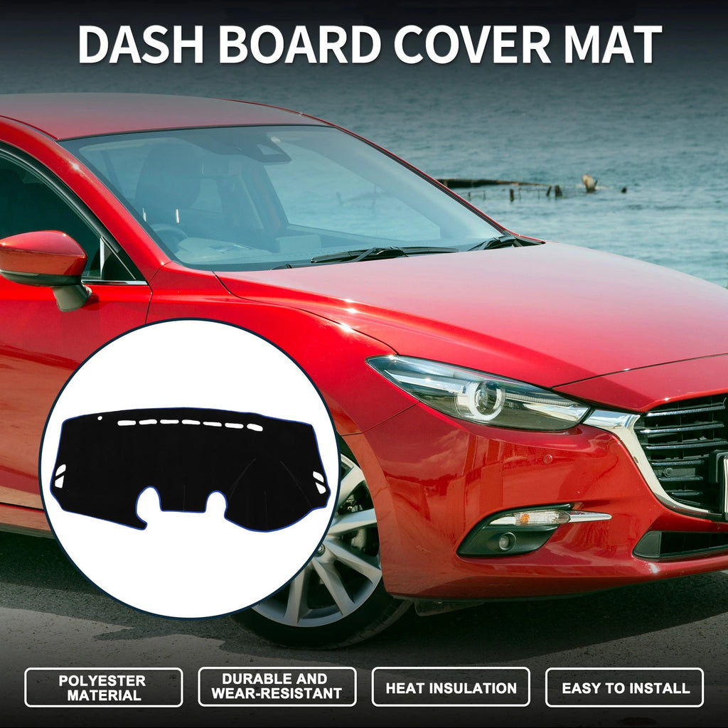 Dashboard Dash Cover Mat for Mazda 2 Demio 2007–2014 Sun Protector