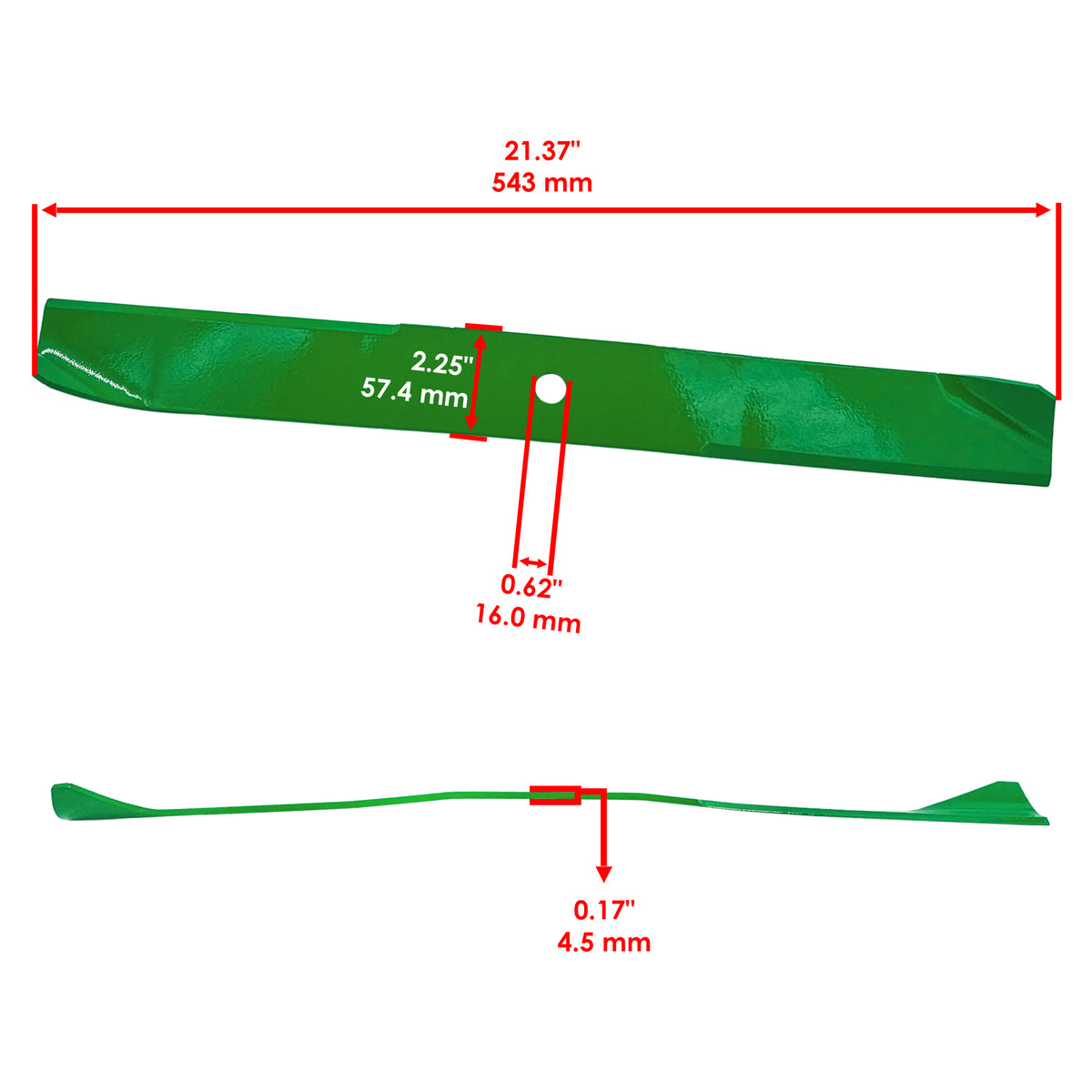 Deck Blade Replacement for Toro 42 in Deck (2003–2007)