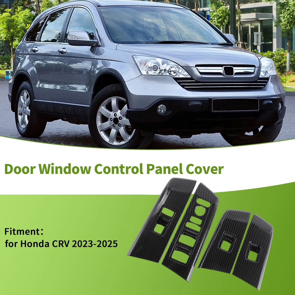 4 Pcs Window Switch Bezel Cover for Honda CRV 2023–2025