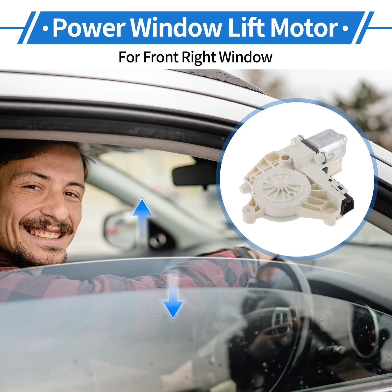Power Window Regulator Lift Motor for Ford Five Hundred (2005–2007)
