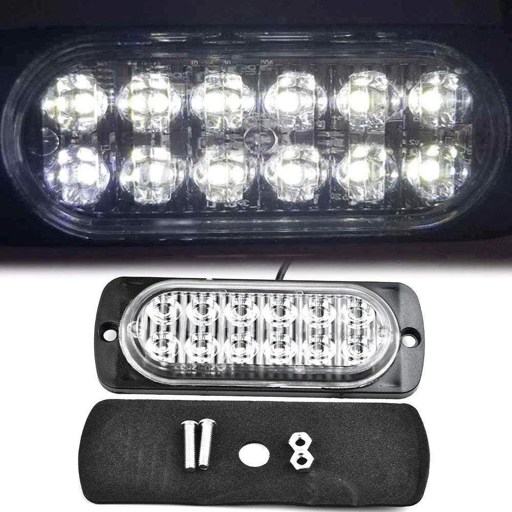 12-LED Safety Light for Car Truck (36W, Dust Proof)