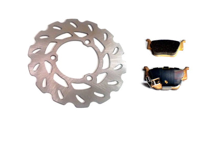 Rear Brake Rotor & Pads for Honda TRX450R TRX450ER (2004–2014)