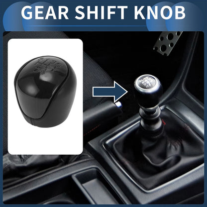 5 Speed Gear Shift Knob for Hyundai Elantra (2008–2009) Plastic Faux Leather