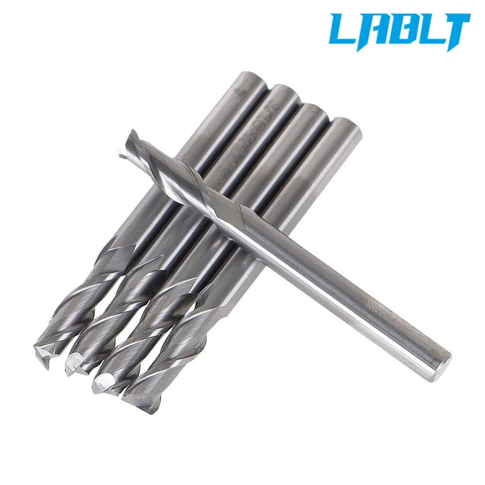 5X 3/16" Cutting Dia 2 Flute Carbide End Mill (LABLT)