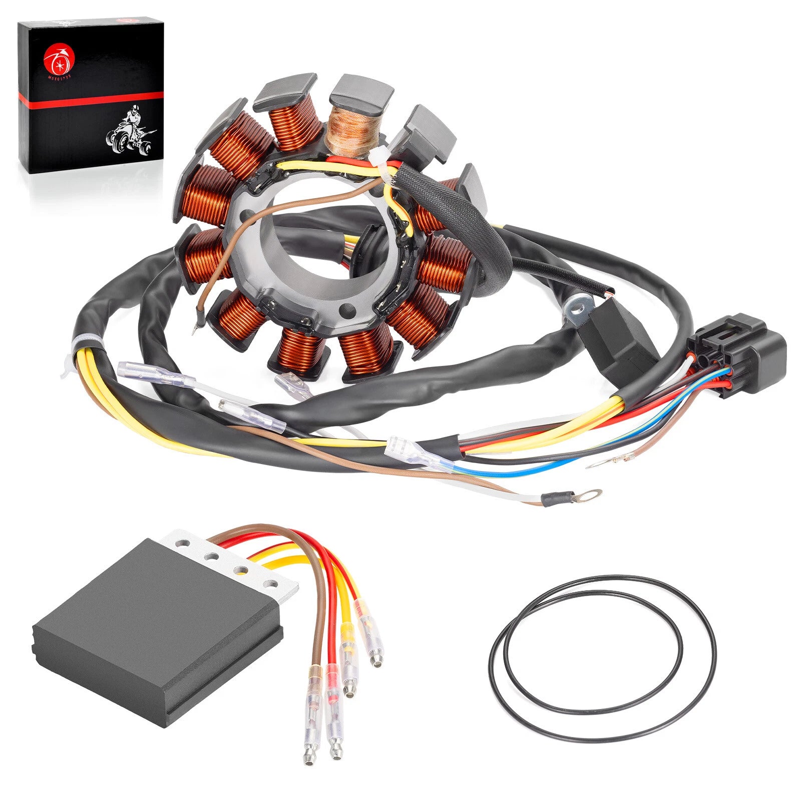 Stator & Regulator Rectifier for Polaris Ranger Magnum Scrambler Sportsman 500 (1996–2007)