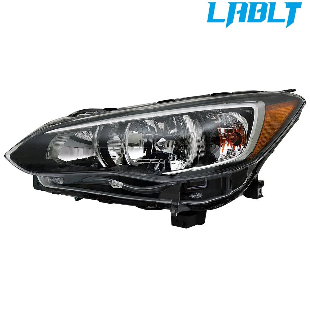 Set of 2 Halogen Headlights for Subaru Impreza (2017–2019) & Crosstrek (2018–2019)